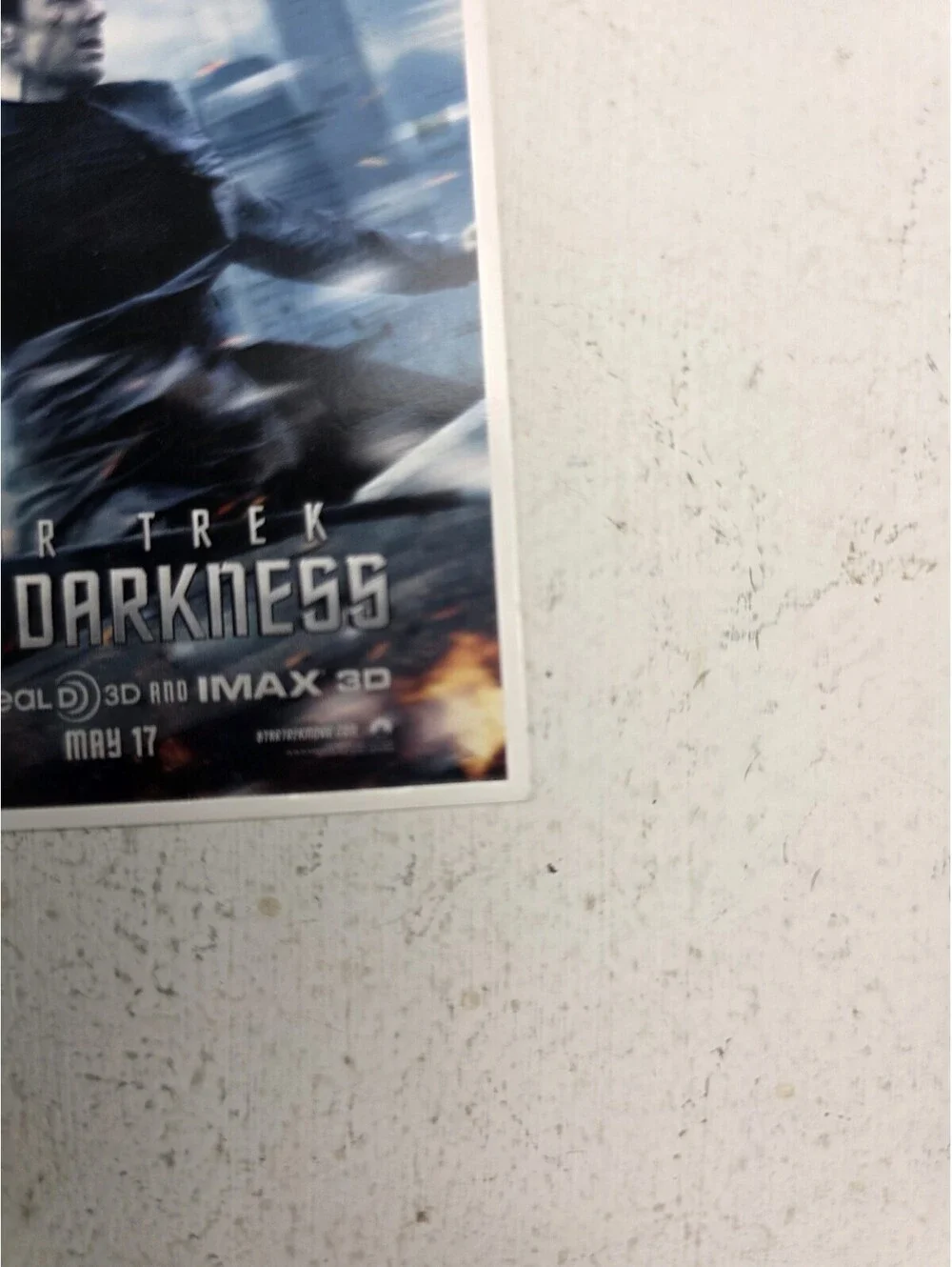 Star Trek Into Darkness Promo Movie Trading Cards Sheet - 9 Uncut - NEW! - RARE!
